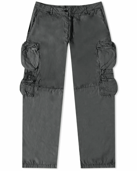 john elliott Washed Grey Cargo Pants