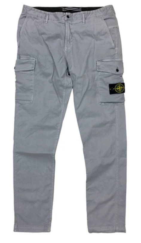 Stone Island light Grey cargo pants