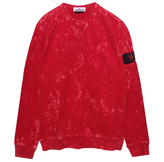 Stone Island Tie-Dye Sweatshirt 'Pink/Red'