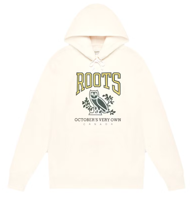 OVO x Roots Heritage Hoodie Cream
