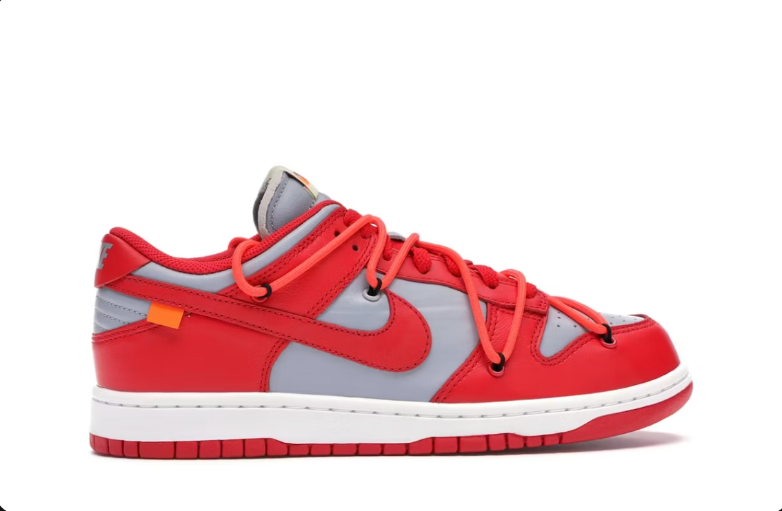 Nike Dunk Low Off-White University Red