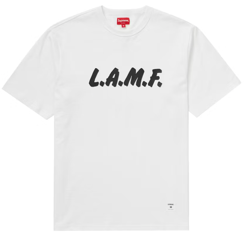 Supreme LAMF S/S Top White