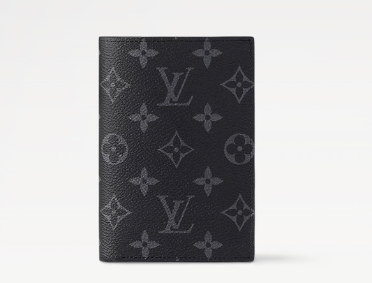 louis vuitton passport cover eclipse monogram