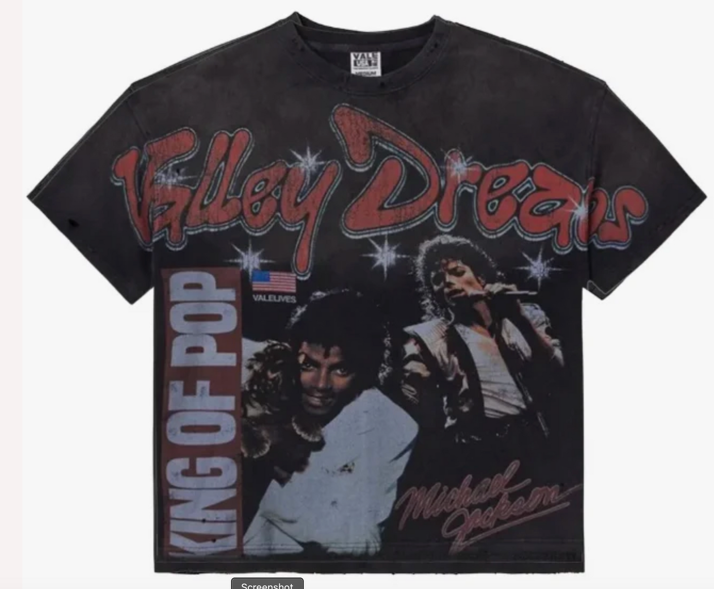 VALE Forever “MJ” King Of Pop Tee