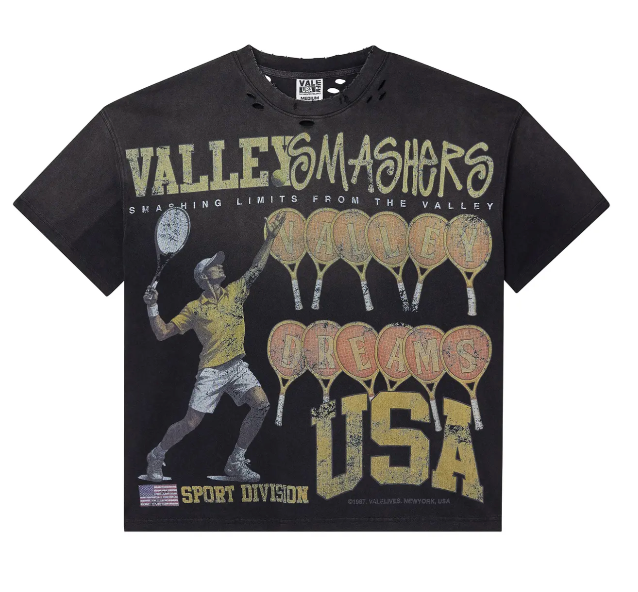 Vale Forever Wimbledon Tee 'Black'