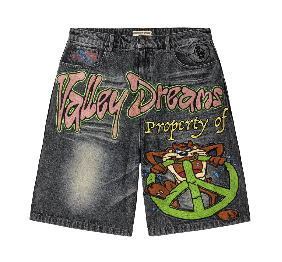 Vale Forever  BLACK TAZ JORTS