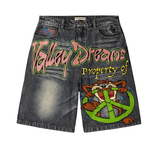 Vale Forever  BLACK TAZ JORTS