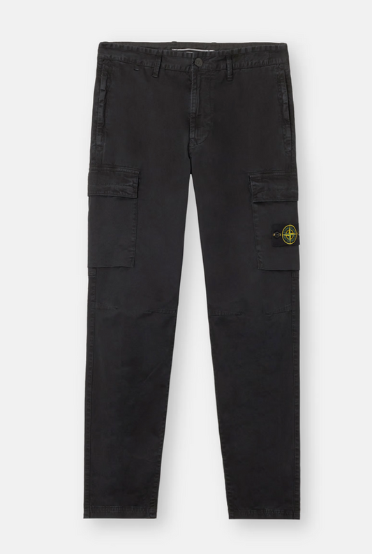 Stone Island Black Cargo Pants