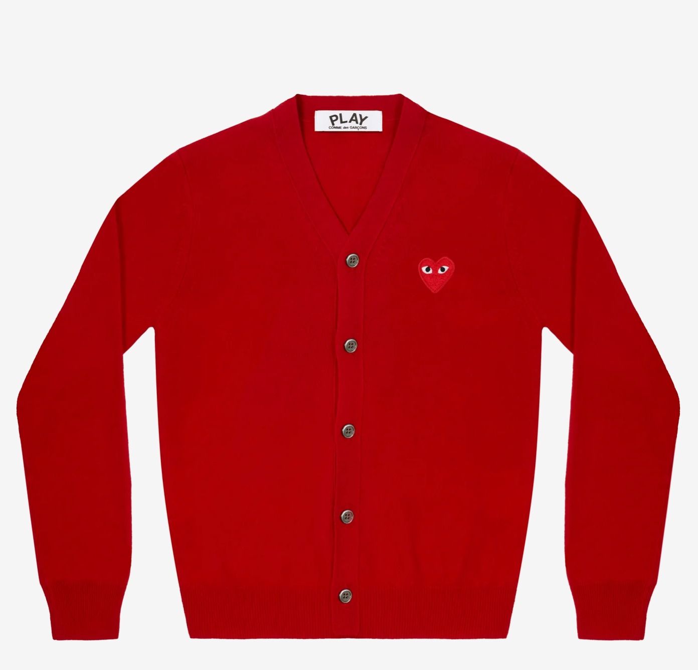 Red CDG Men’s Cardigan Red