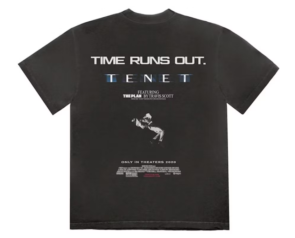 Travis Scott Tenet T-shirt Black