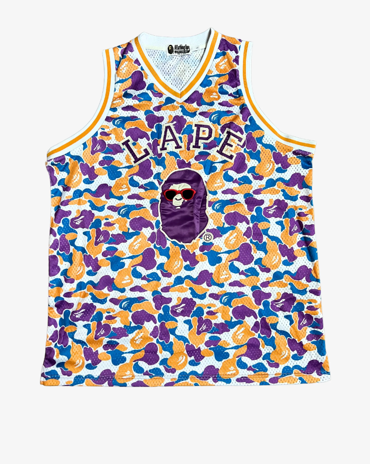 A Bathing Ape LA LAPE Camo Jersey