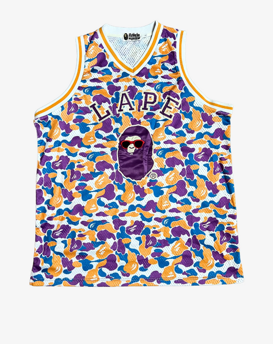 A Bathing Ape LA LAPE Camo Jersey