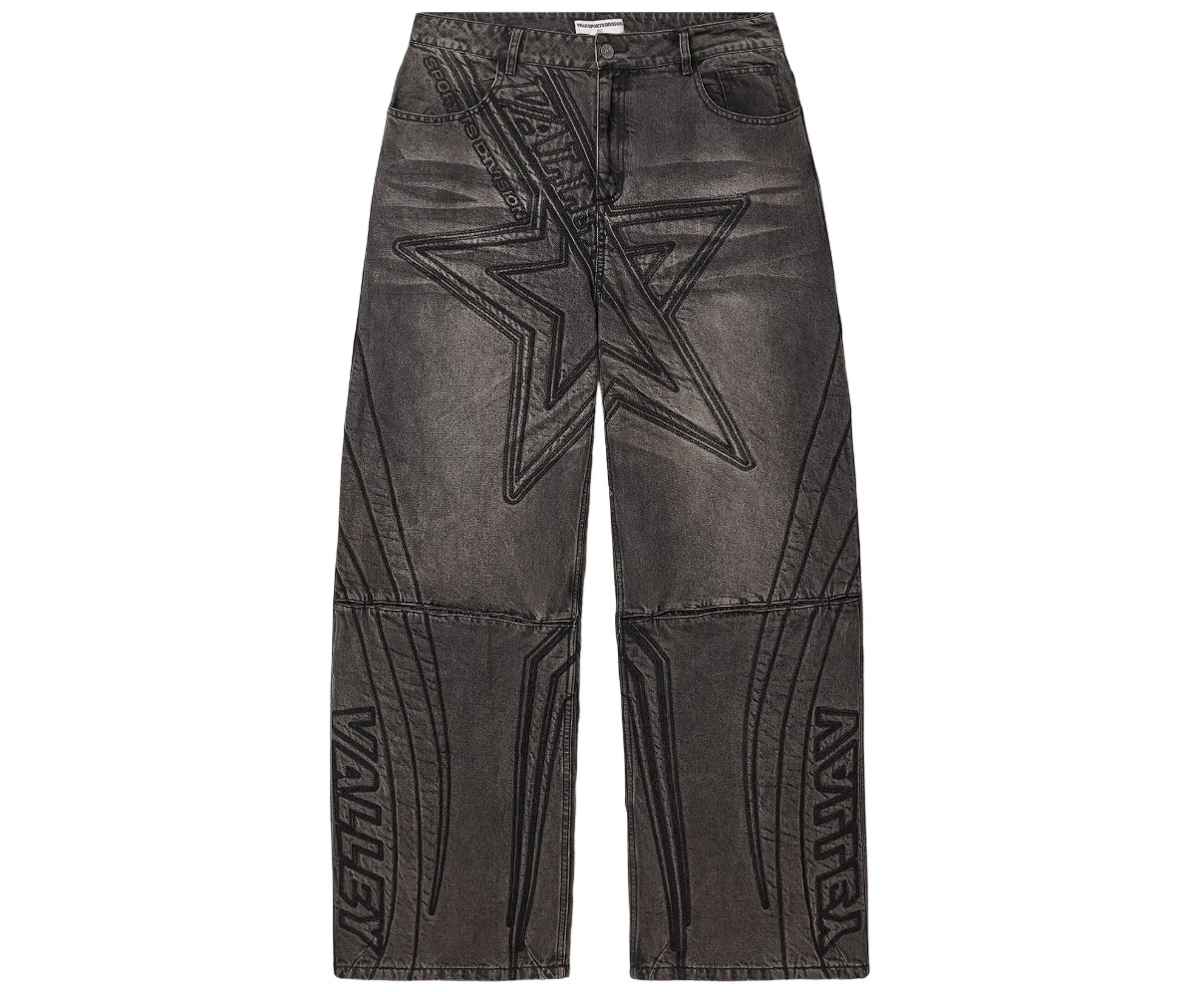 Vale Forever Black Motocroxxx Pines Denim 'Rinsed/Black'