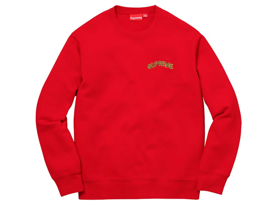 Supreme Step Arc Crewneck Red