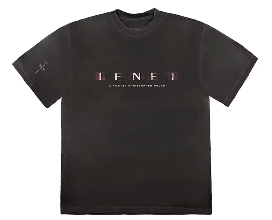 Travis Scott Tenet T-shirt Black