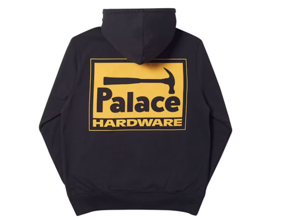 Palace Hardware Zip Hoodie Black