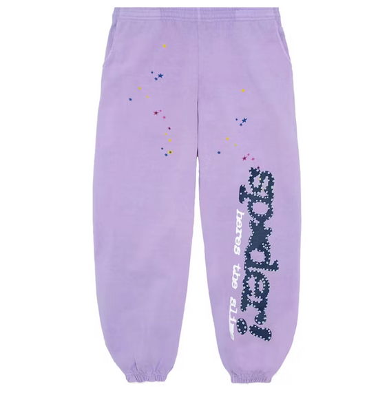 Sp5der Acai Sweatpant Purple