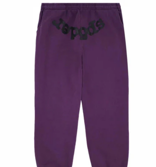 Sp5der Classic Sweatpant Purple