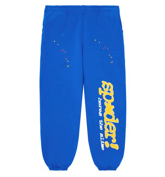 Sp5der TC Sweatpants Blue