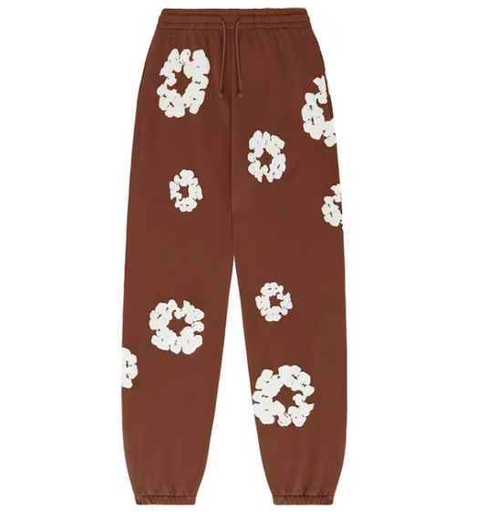 Denim Tears The Cotton Wreath Sweatpants Brown