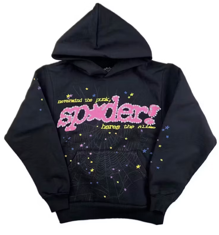 Sp5der P*NK V2 Hoodie Black – Hotbox | Buy-Sell-Trade