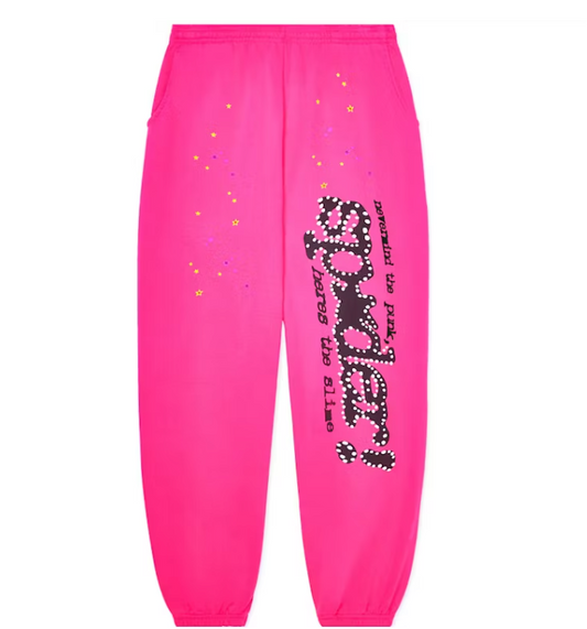 Sp5der P*NK V2 Sweatpant Pink