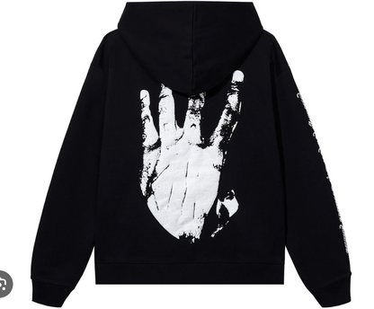 Revenge XXXTentacion Lightning Hoodie Black/White