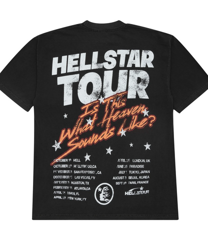 Hellstar Studios Biker Tour Tee Washed Black