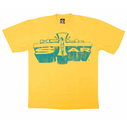 Hellstar Studios Jesus Emblem Tee Yellow