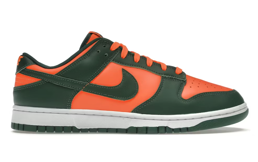 Nike Dunk Low Retro Miami Hurricanes