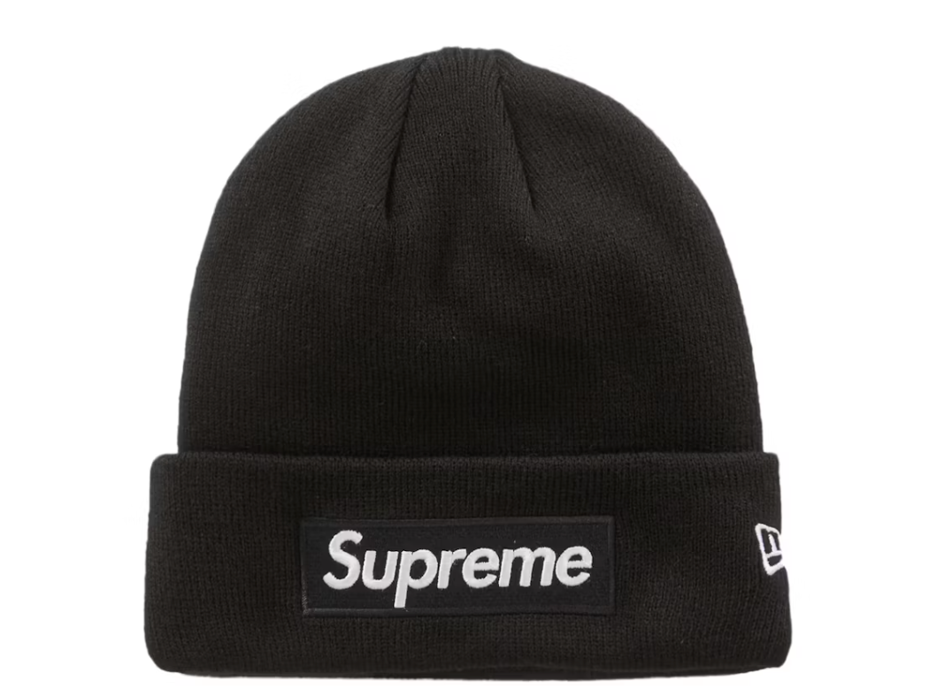 Supreme New Era Box Logo Beanie (FW23) Black