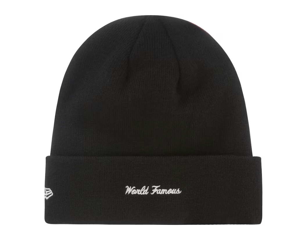 Supreme New Era Box Logo Beanie (FW22) Black