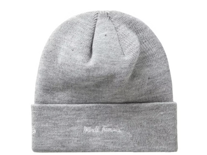 Supreme New Era Box Logo Beanie (FW19) Heather Grey