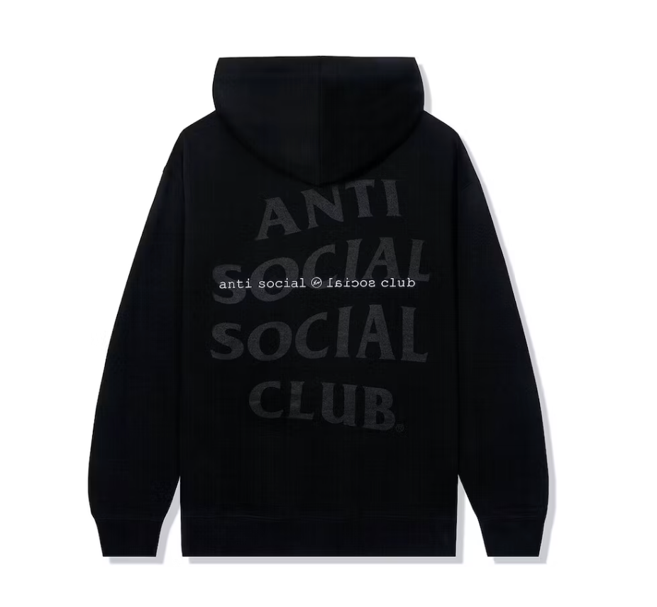 Anti Social Social Club x Fragment Type A Hoodie (FW22) Black