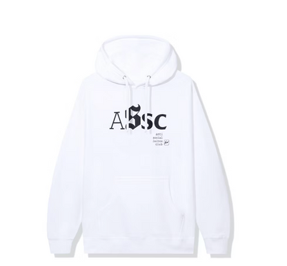 Anti Social Social Club x Fragment Type A Hoodie (FW22) White