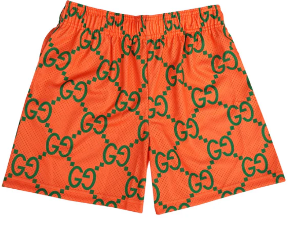 Bravest Studios Gucci Shorts Orange/Green