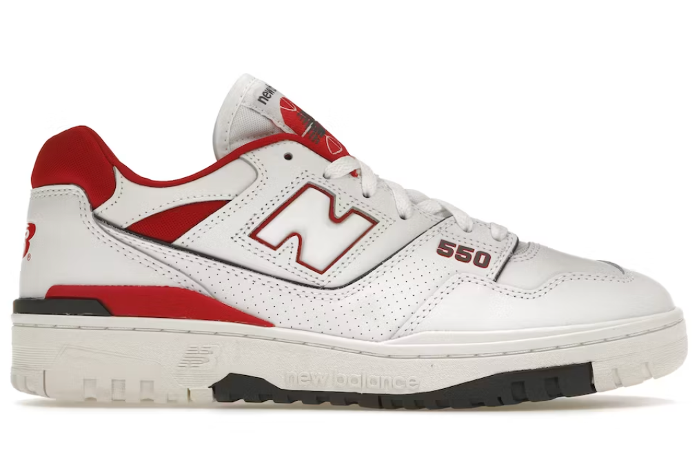 New Balance 550 White Team Red Navy JD Sports Exclusive