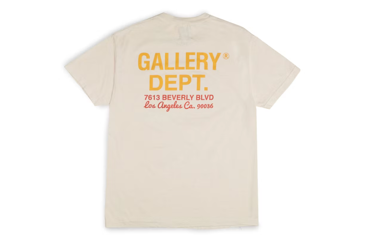 Gallery Dept. Ebay T-Shirt Cream