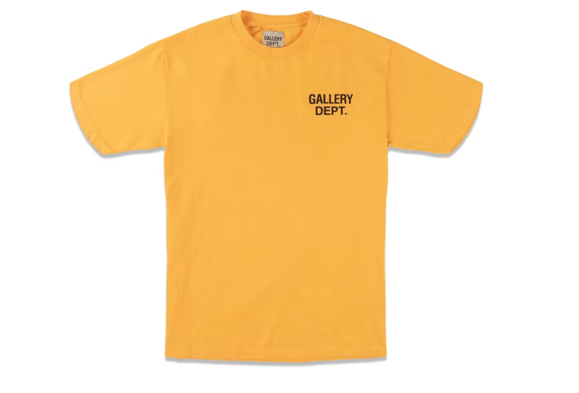 Gallery Dept. Vintage Souvenir T-Shirt Yellow