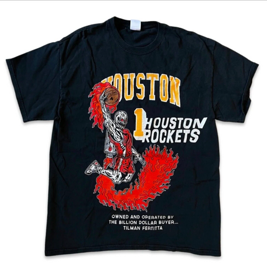 Warren Lotas Houston Rockets T-Shirt Black