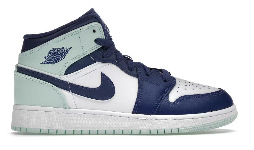 Jordan 1 Mid Mystic Navy Mint Foam (GS)