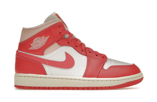 Jordan 1 Mid Strawberries and Cream (Women's)