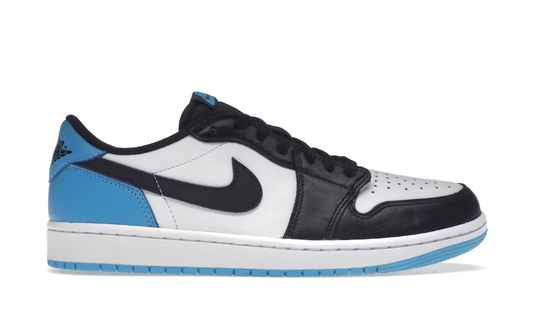 Jordan 1 Retro Low OG Black Dark Powder Blue