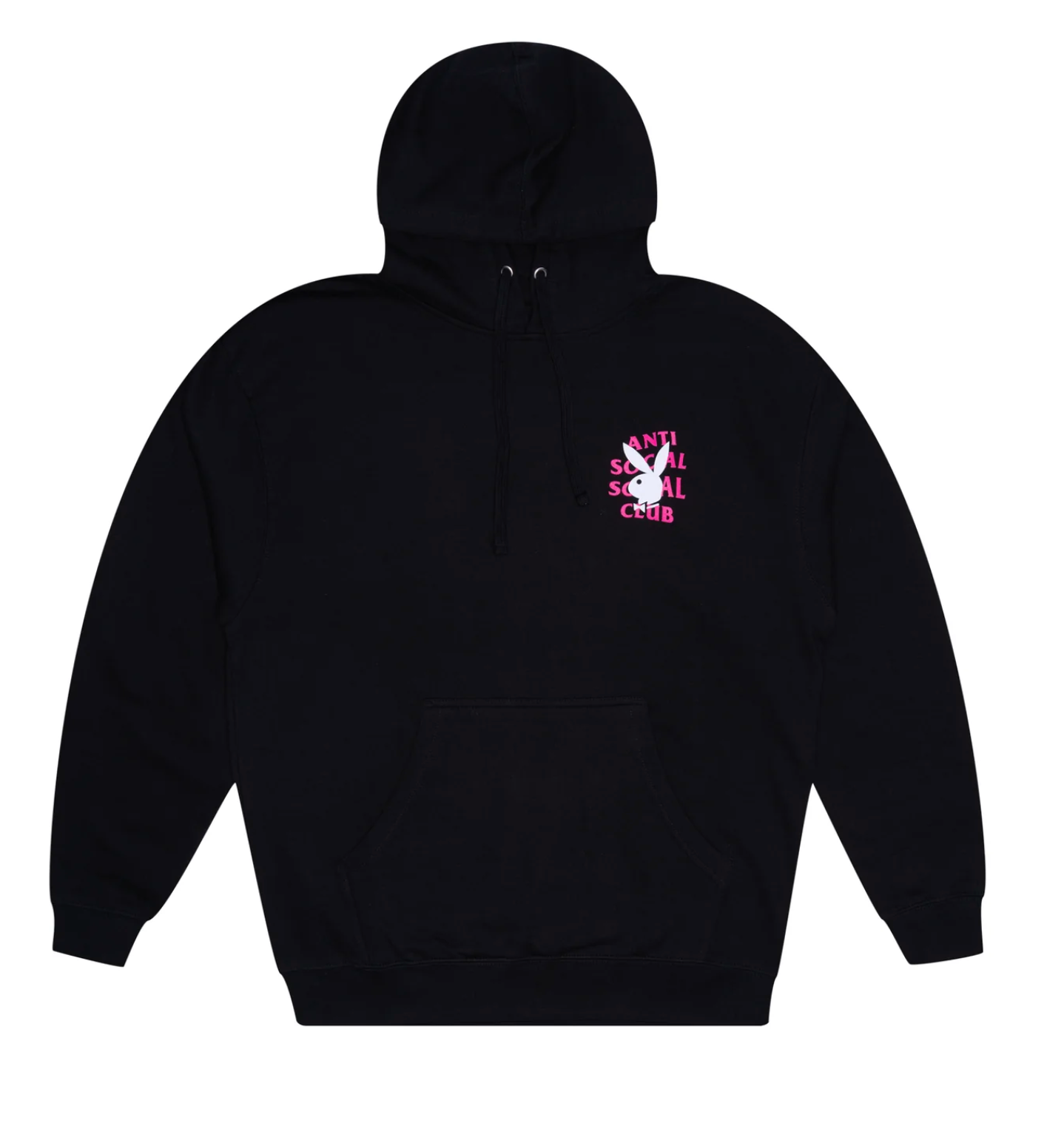 Anti Social Social Club x Playboy Remix Hoodie Black