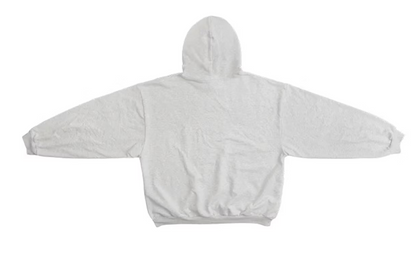 Yeezy Gosha Black Dogs Hoodie Heather Grey