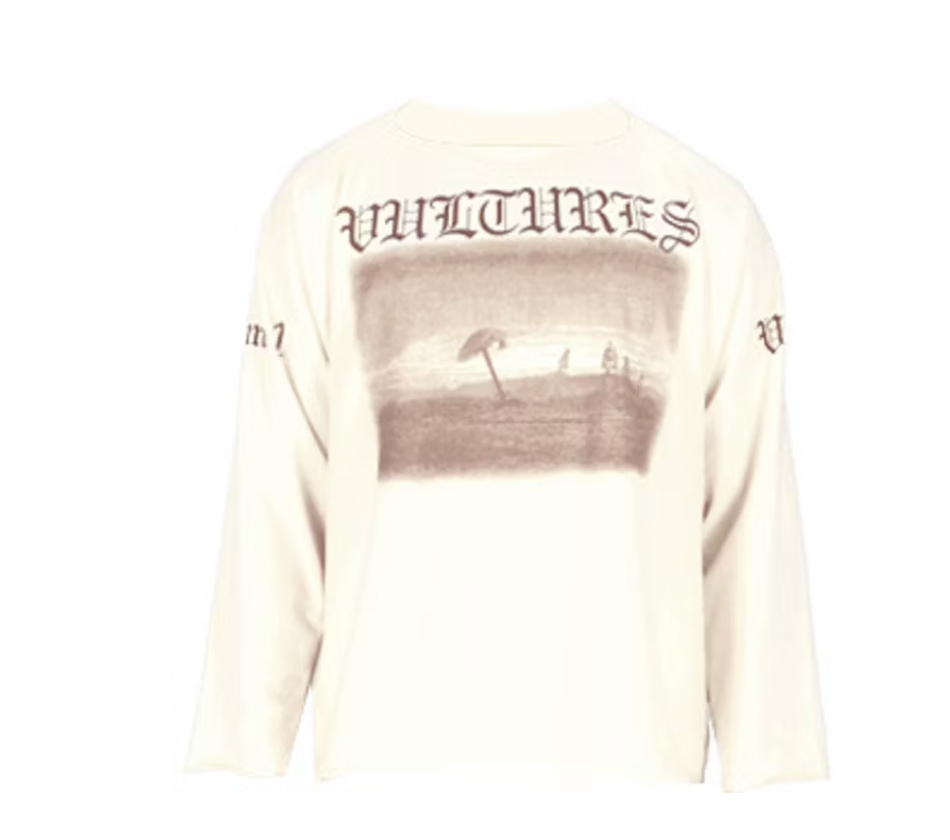 Yeezy Vultures Long T White