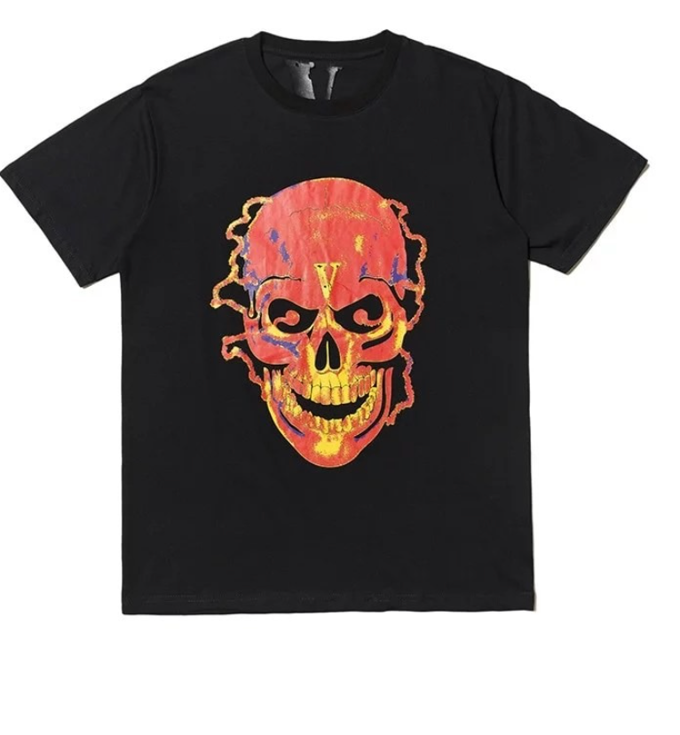 Vlone Shocker Skull T-Shirt