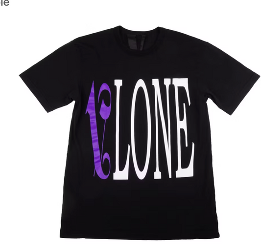 Vlone x Palm Angels T-shirt Black/Purple