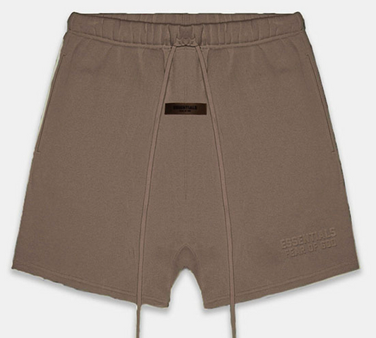 FEAR OF GOD ESSENTIALS Relaxed Sweat Shorts Wood