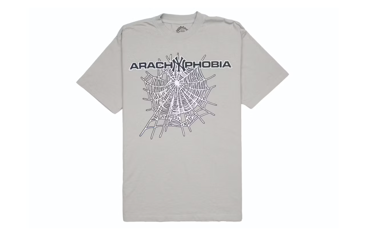 Sp5der Arach NY Phobia Tee Grey